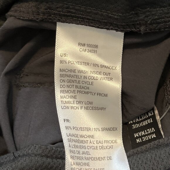 OOBE Lightweight Uniform Shorts SZ 30x8 Gray Cargo Elastic Waist Stretch OB4011 - Picture 8 of 8